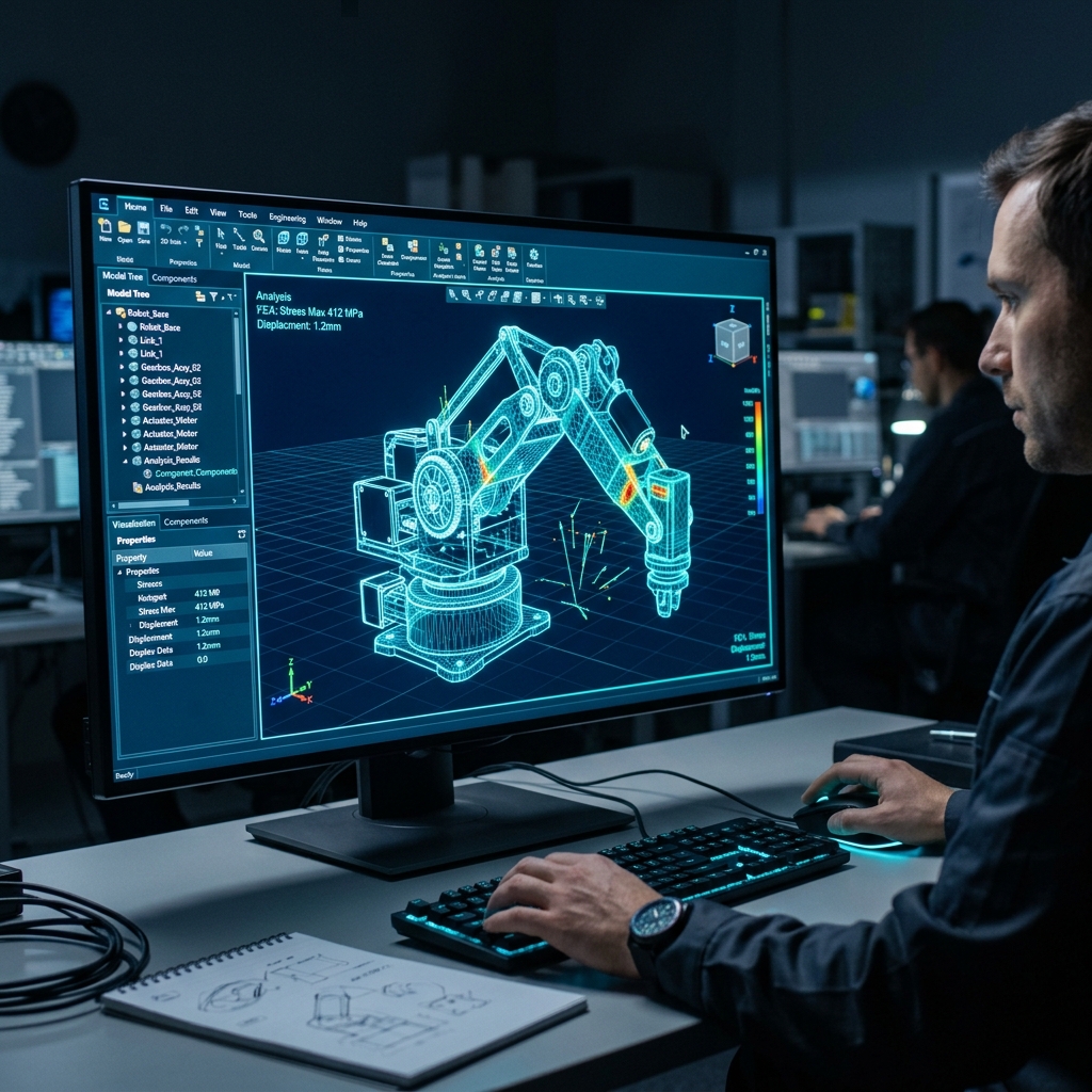 CAD Modeling and Simulation
