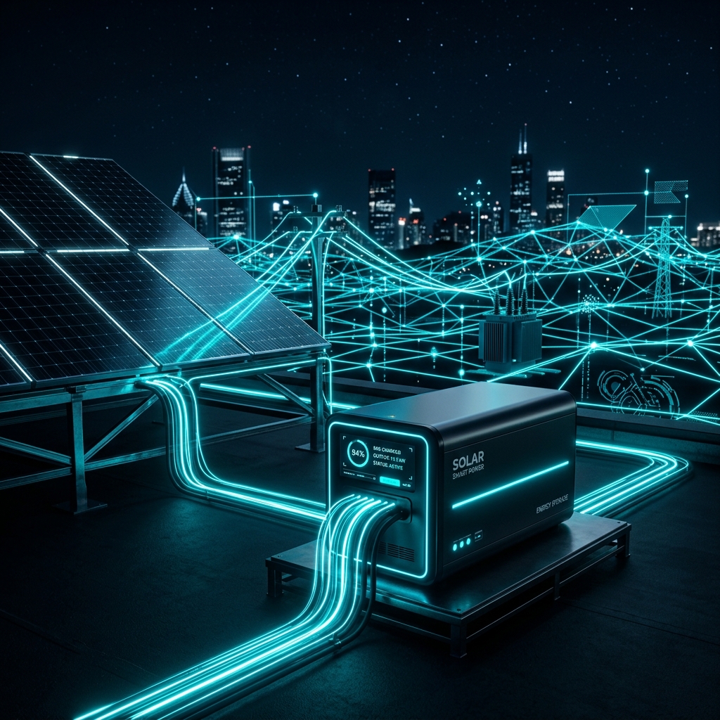 Solar Panels and Battery Backup
